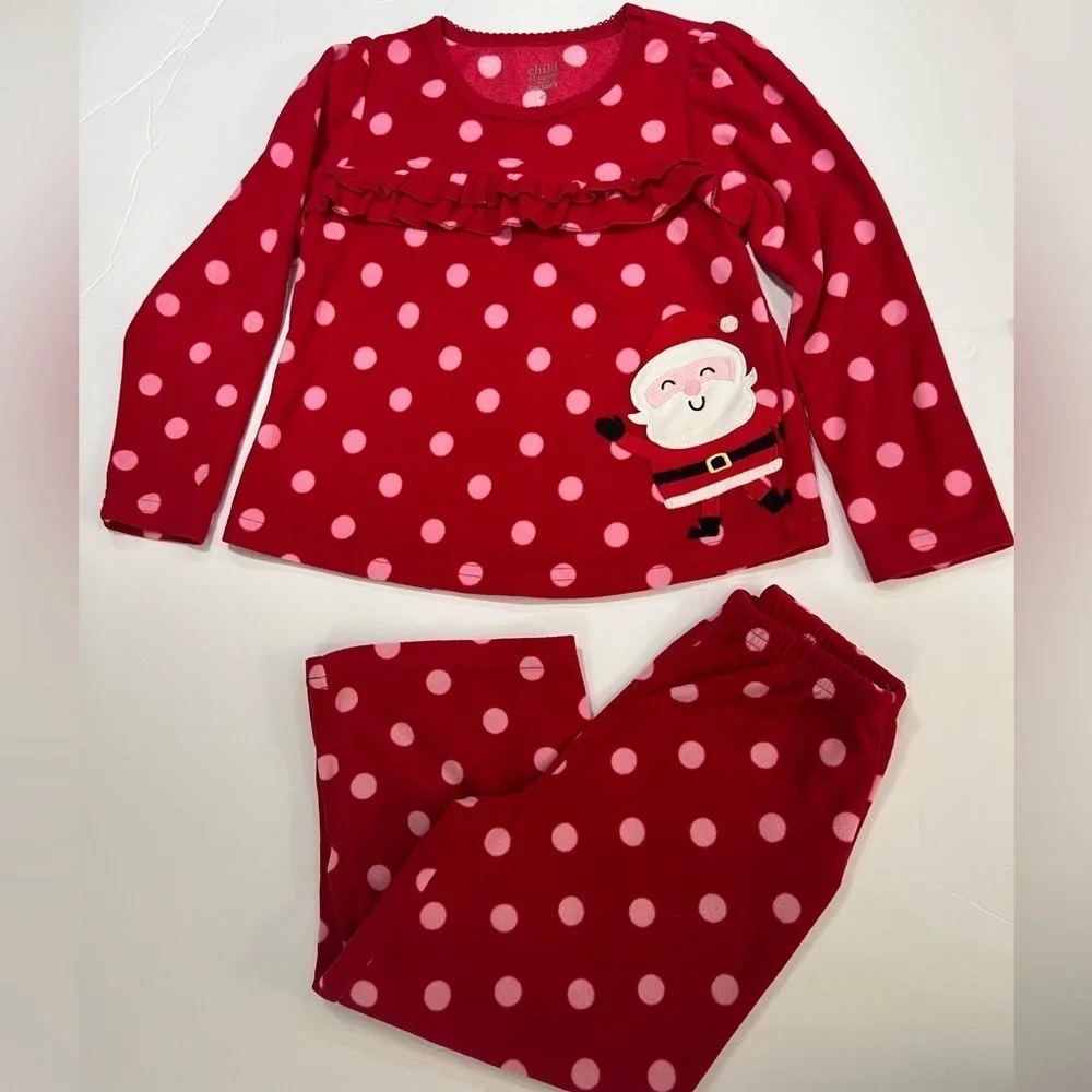CARTER👶🏻 2 peice girl pajama  🎀 size 4T🤍